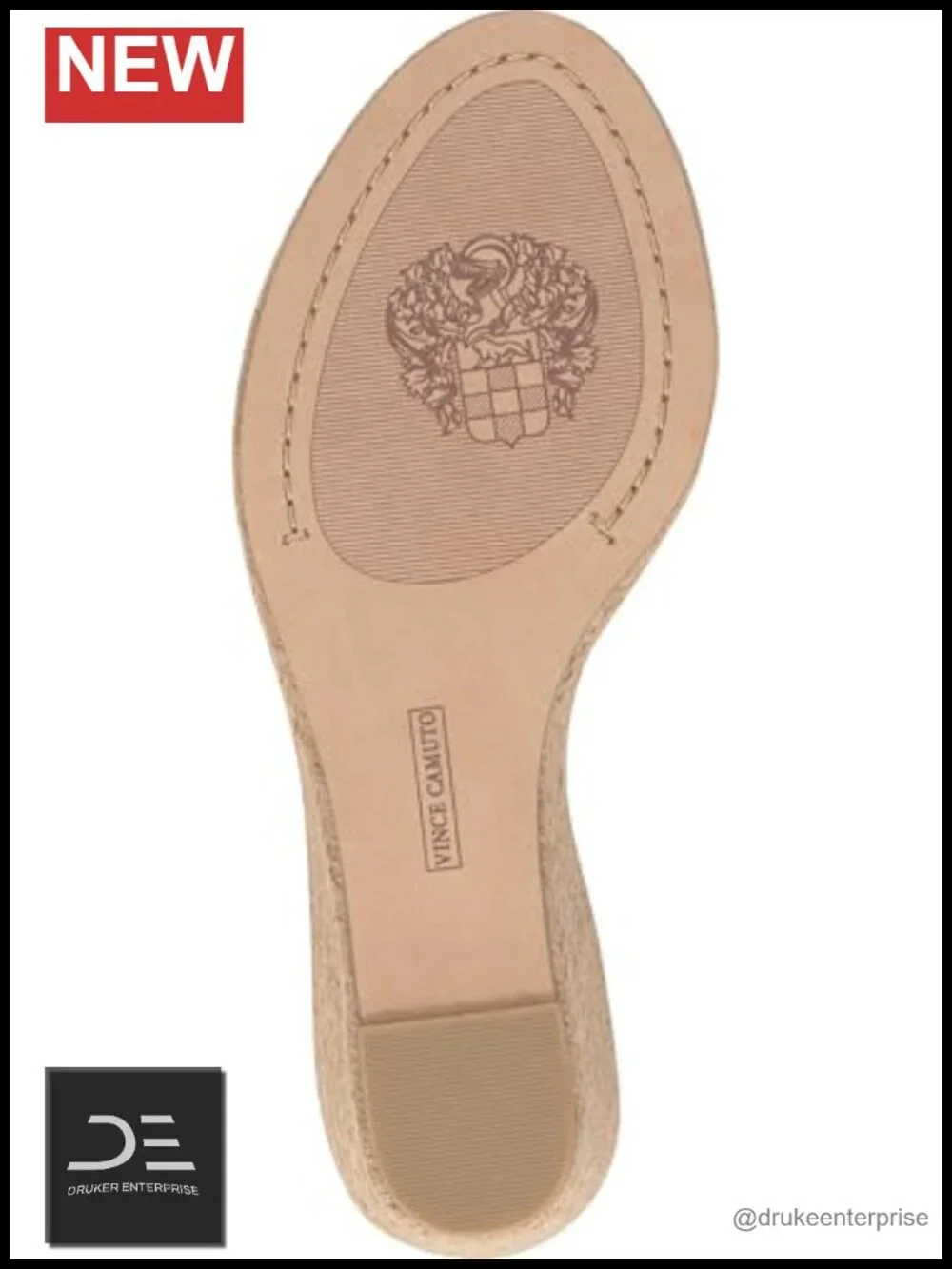 Espadrille Wedge Sandals Leather Ankle Strap Open Toe